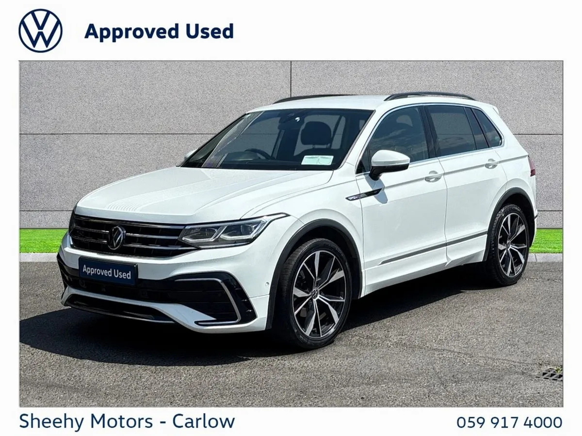 Volkswagen Tiguan SUV, Diesel, 2024, White