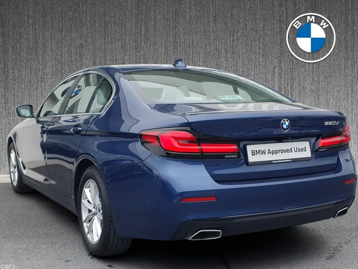 BMW 5-Series Saloon, Diesel, 2022, Blue