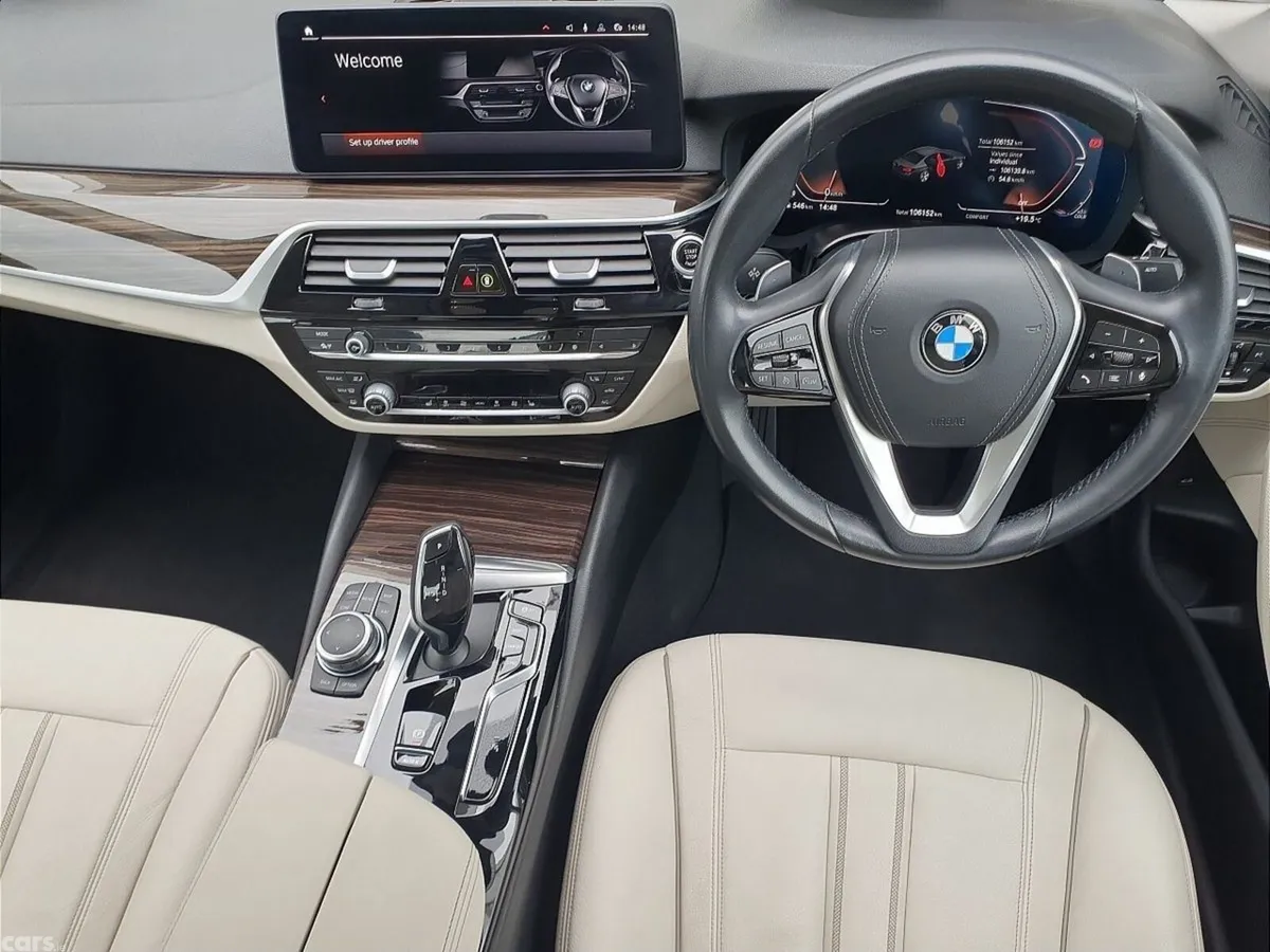 BMW 5-Series Saloon, Diesel, 2022, Blue