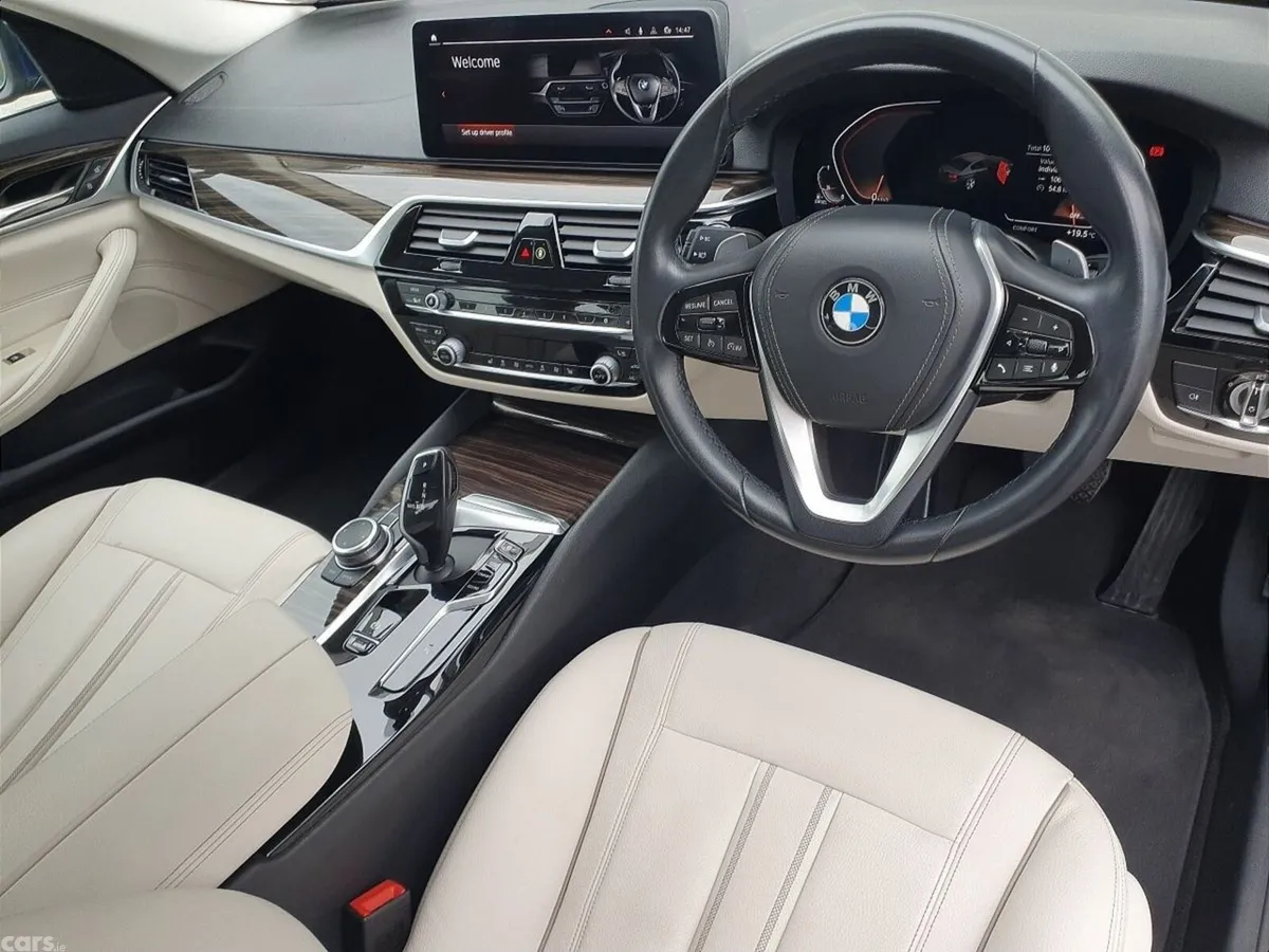 BMW 5-Series Saloon, Diesel, 2022, Blue