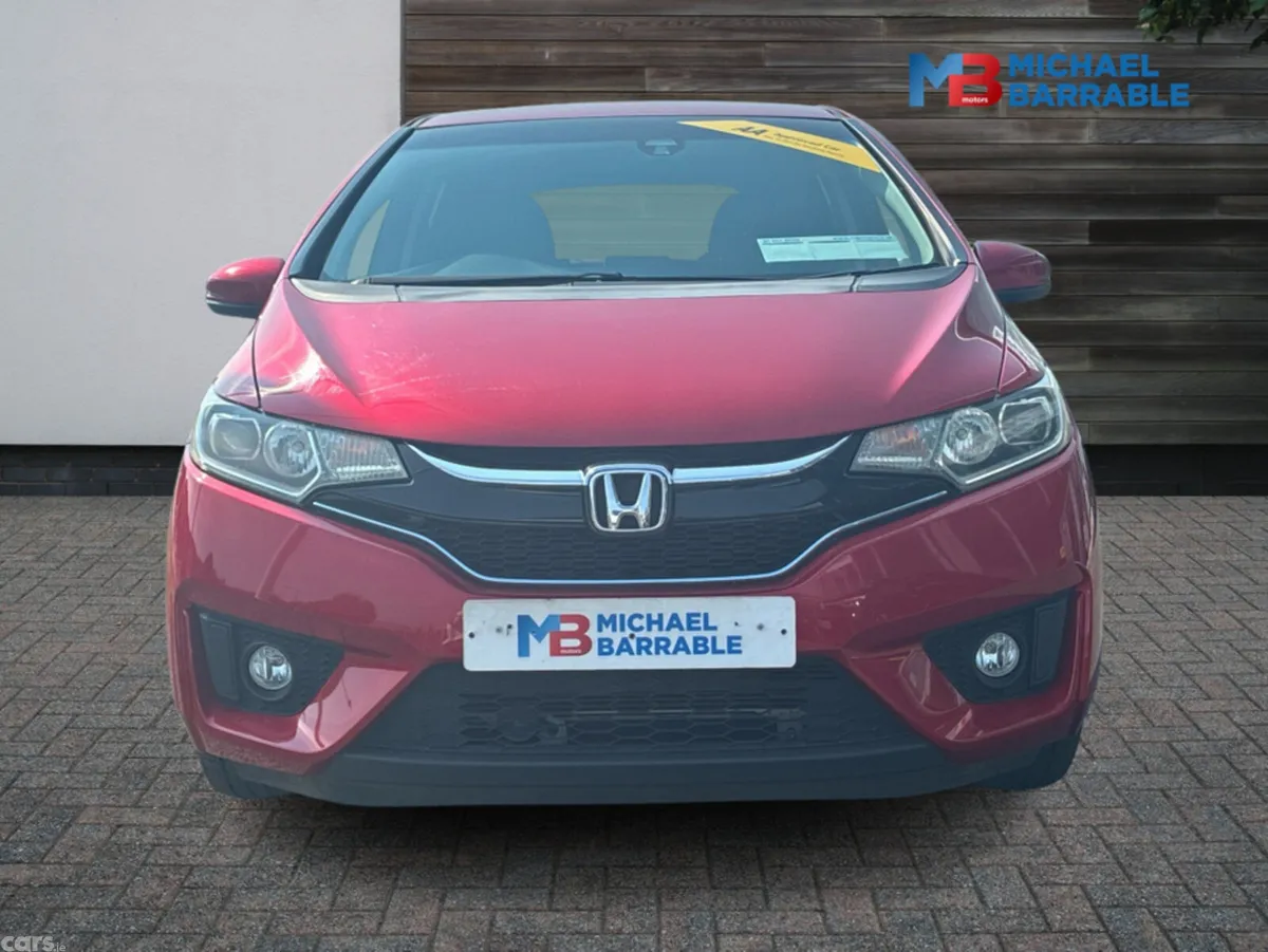 Honda Fit Hatchback, Petrol Hybrid, 2016, Red