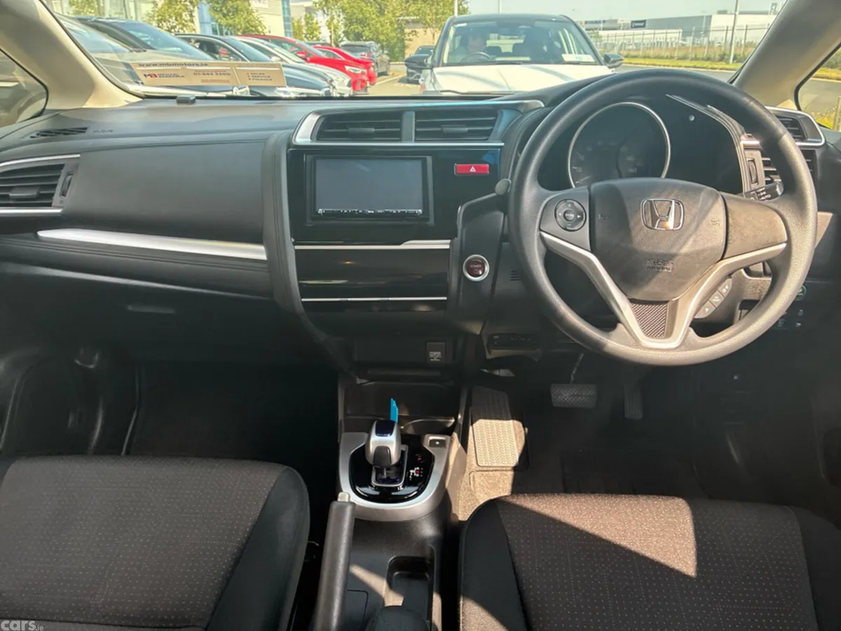 Honda Fit Hatchback, Petrol Hybrid, 2016, Red
