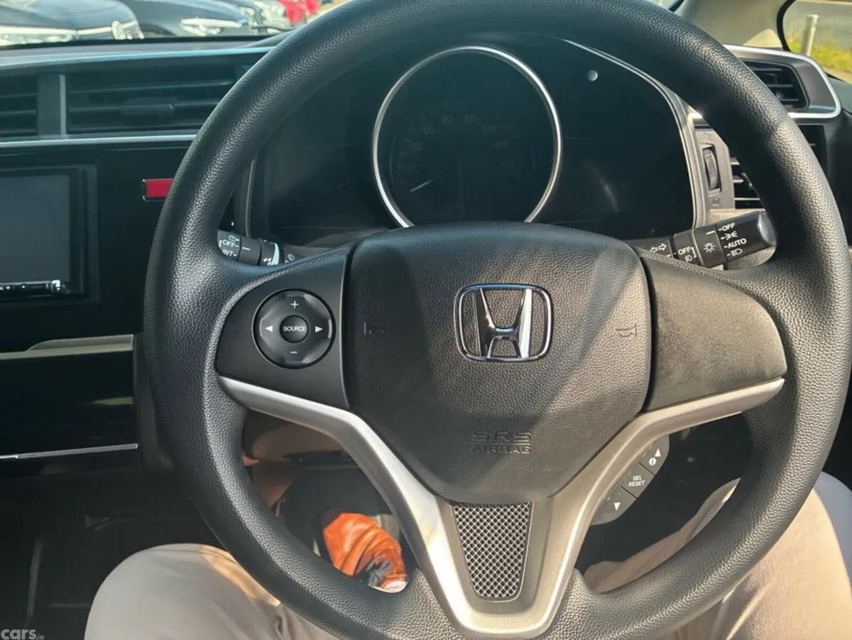 Honda Fit Hatchback, Petrol Hybrid, 2016, Red