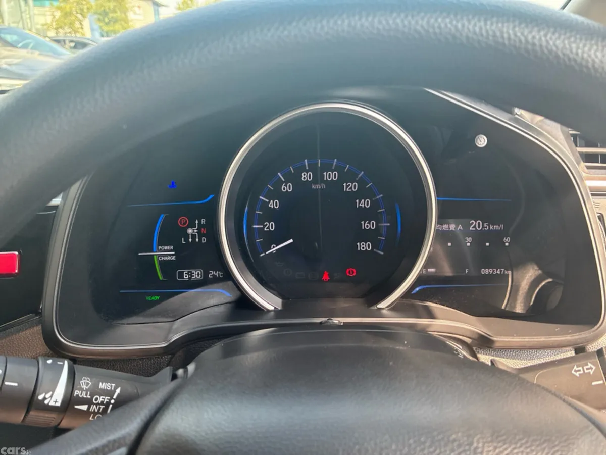 Honda Fit Hatchback, Petrol Hybrid, 2016, Red