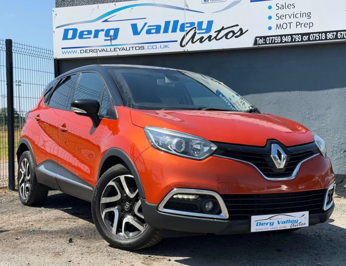 Renault Captur SUV, Diesel, 2017, Orange