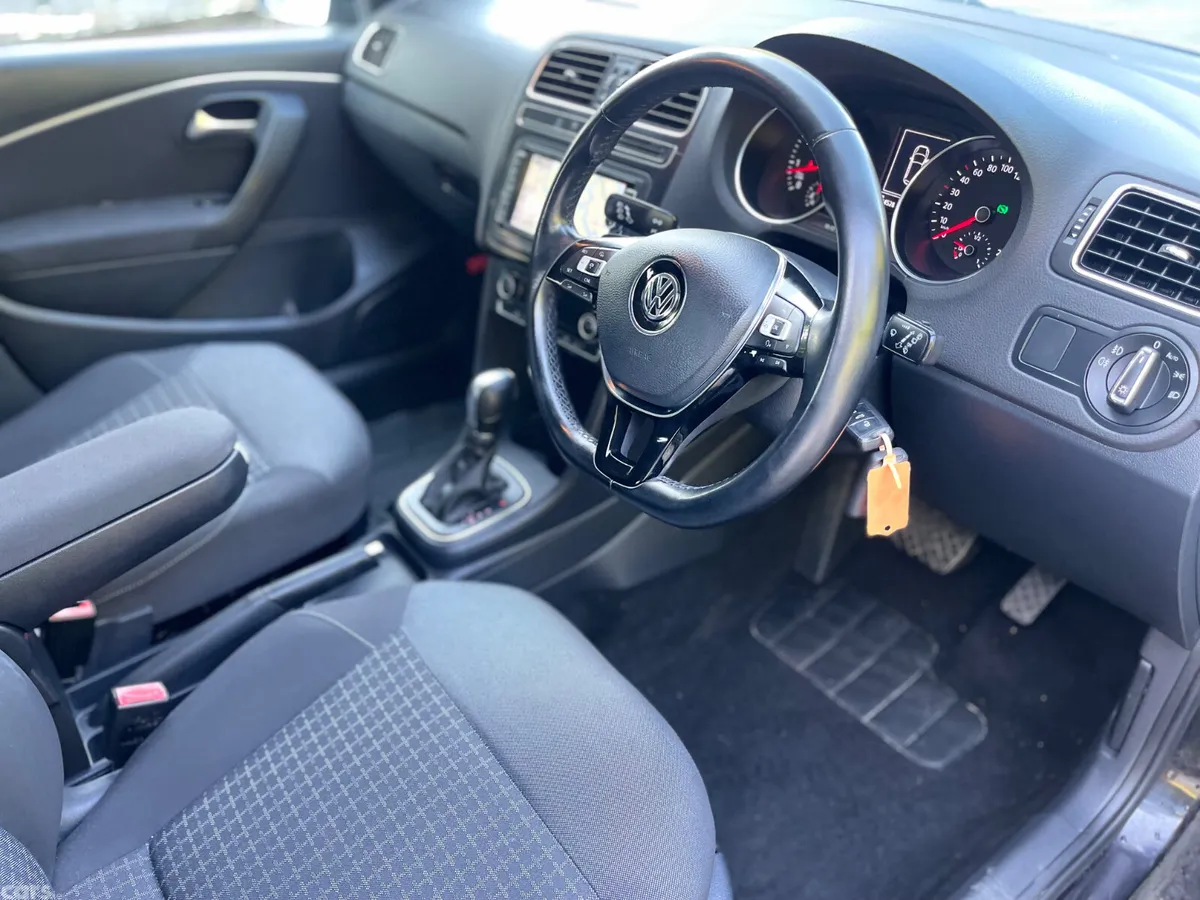 Volkswagen Polo Hatchback, Petrol, 2016, Black