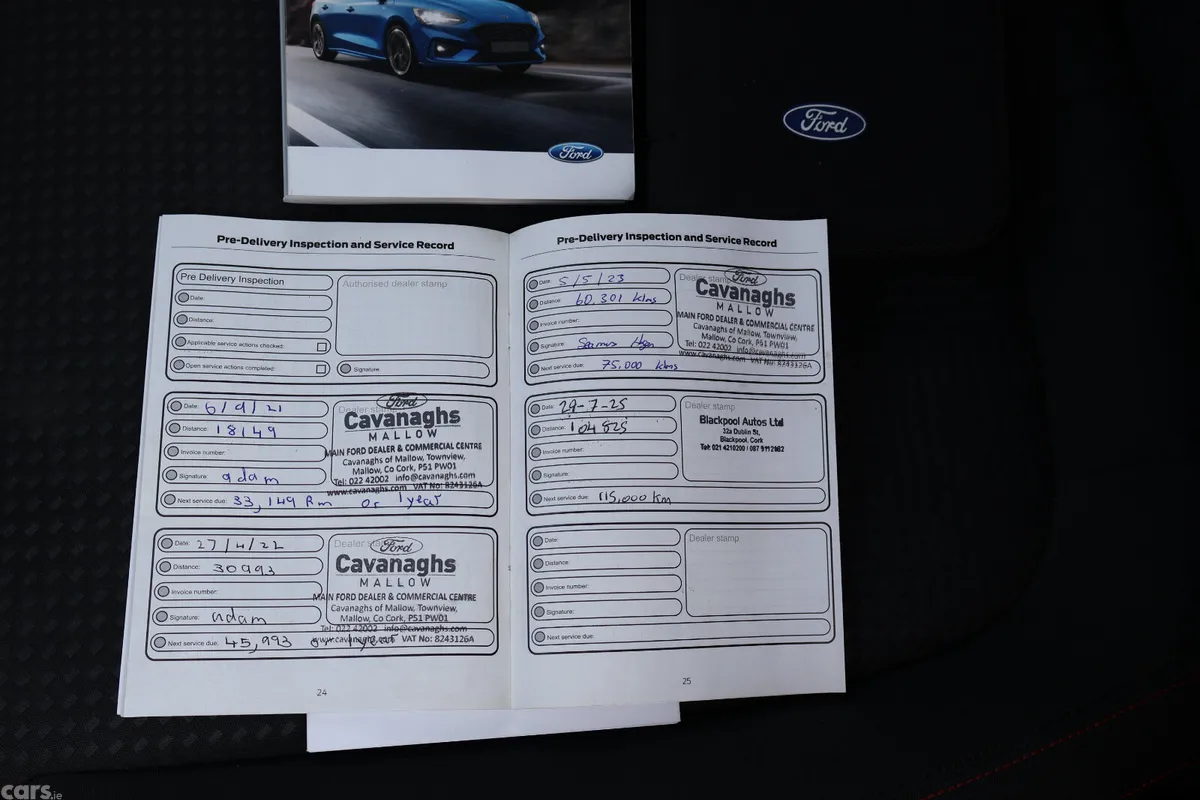 Ford Focus Hatchback, Petrol, 2020, Red