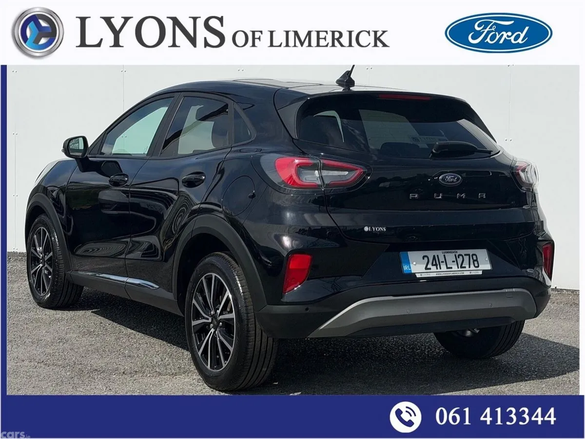 Ford Puma MPV, Petrol Hybrid, 2024, Black
