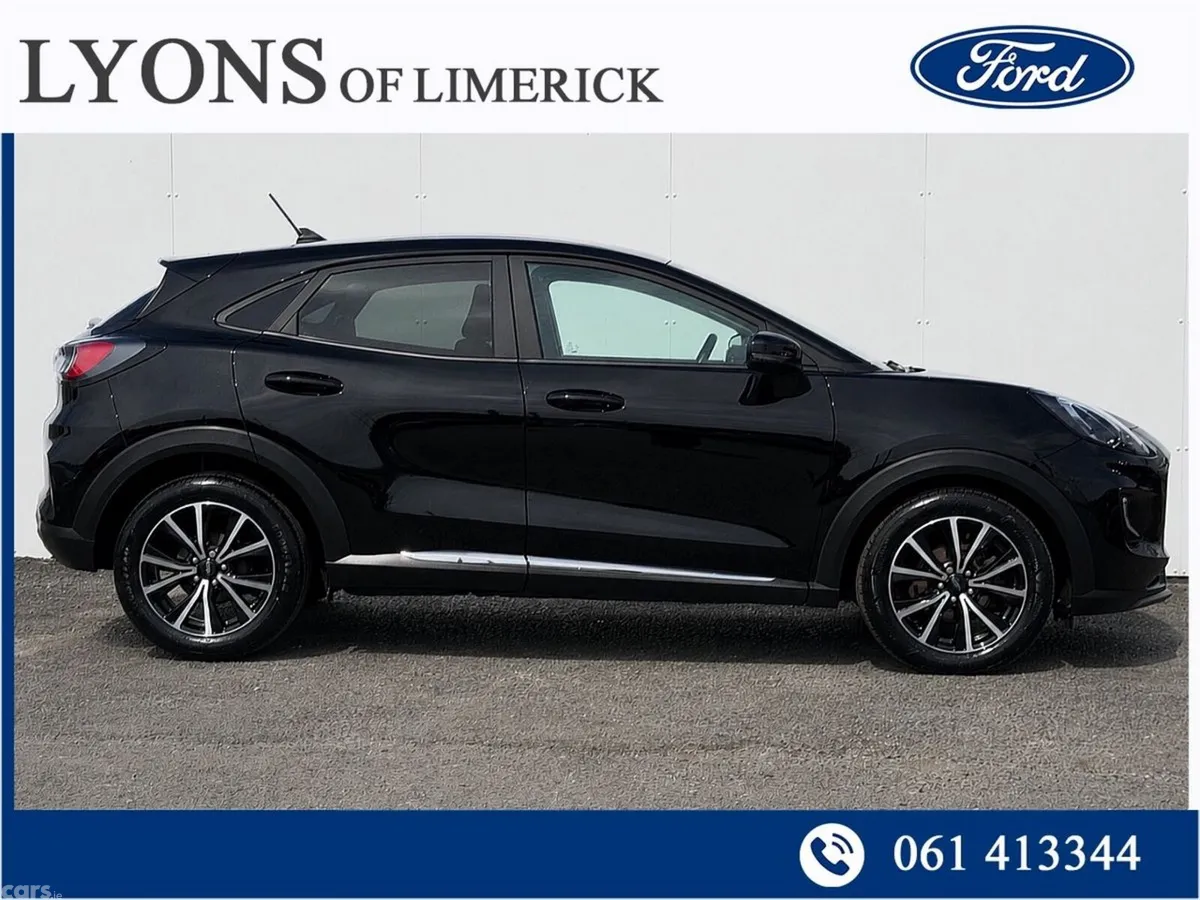 Ford Puma MPV, Petrol Hybrid, 2024, Black