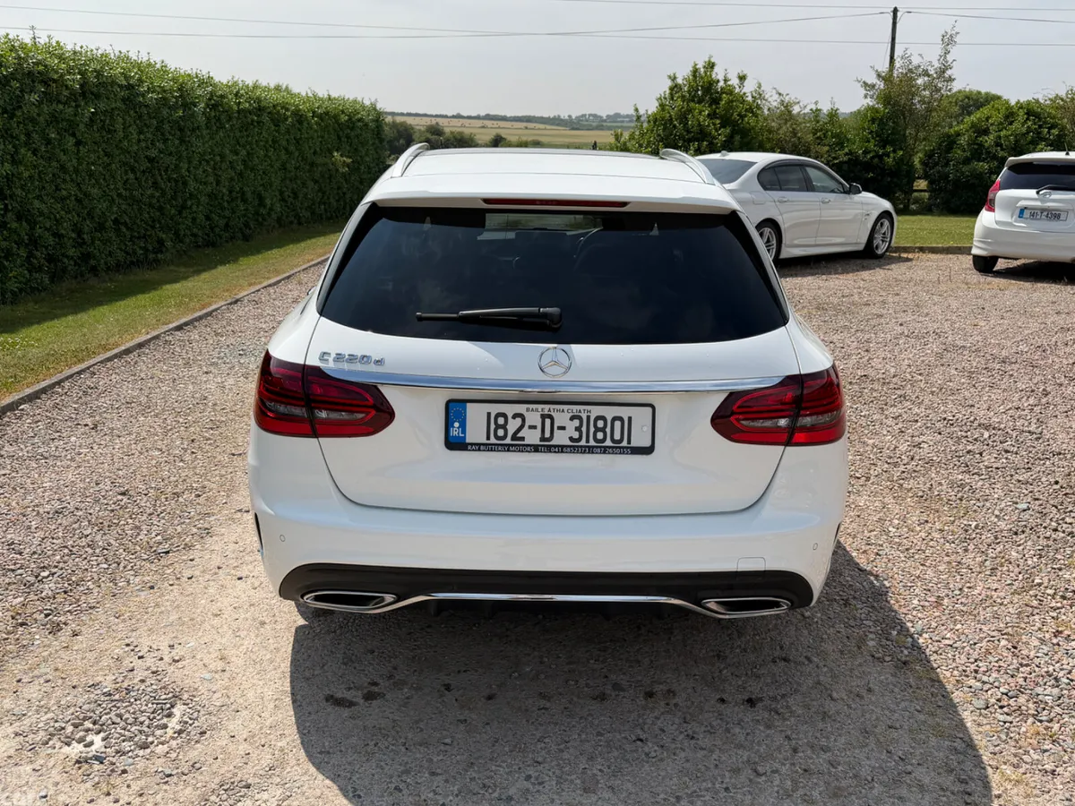 Mercedes-Benz C-Class Saloon, Diesel, 2018, White