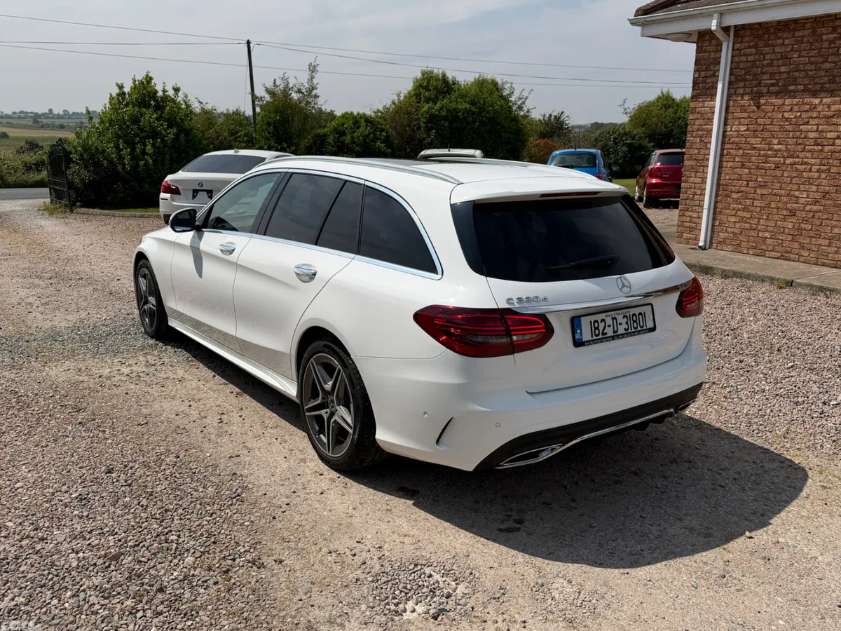 Mercedes-Benz C-Class Saloon, Diesel, 2018, White