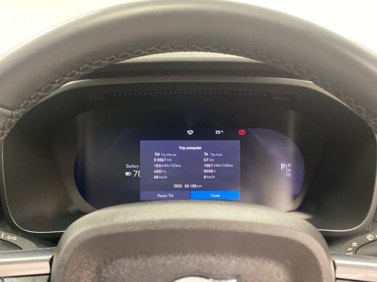 Volvo XC40 Estate, Electric, 2023, Blue