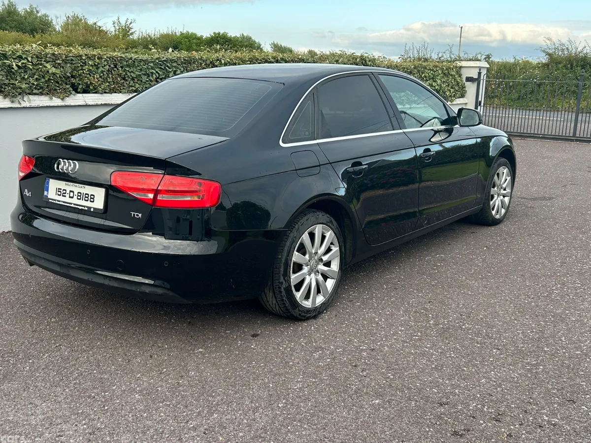 Audi A4 Saloon, Diesel, 2015, Black