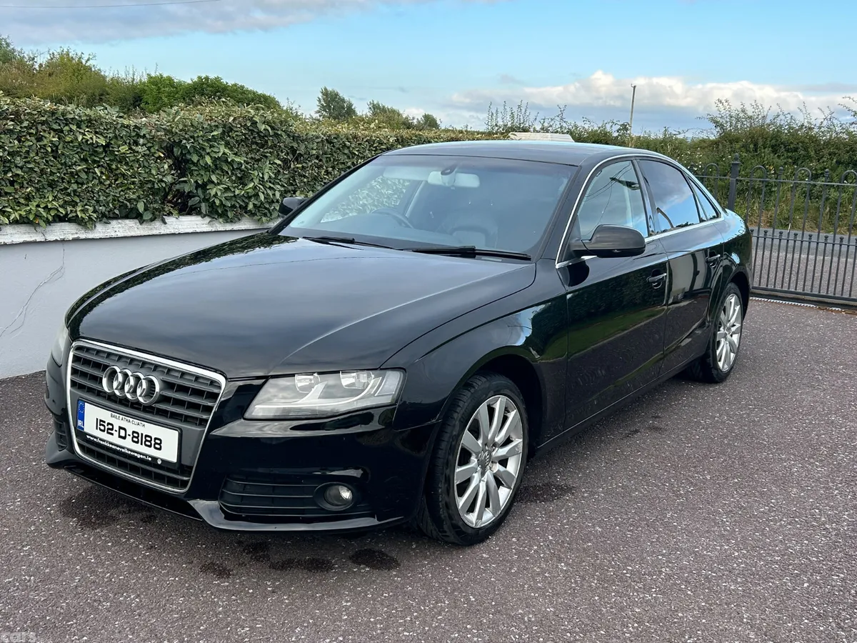 Audi A4 Saloon, Diesel, 2015, Black