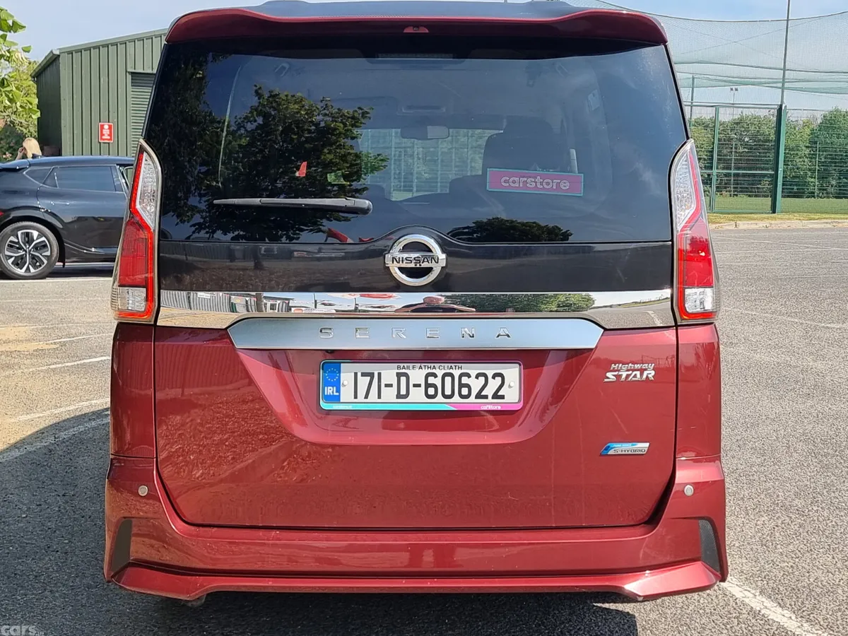 Nissan Serena MPV, Petrol Hybrid, 2017, Red