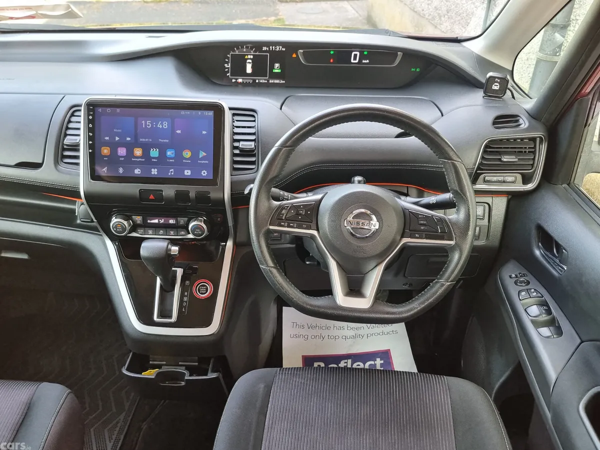 Nissan Serena MPV, Petrol Hybrid, 2017, Red