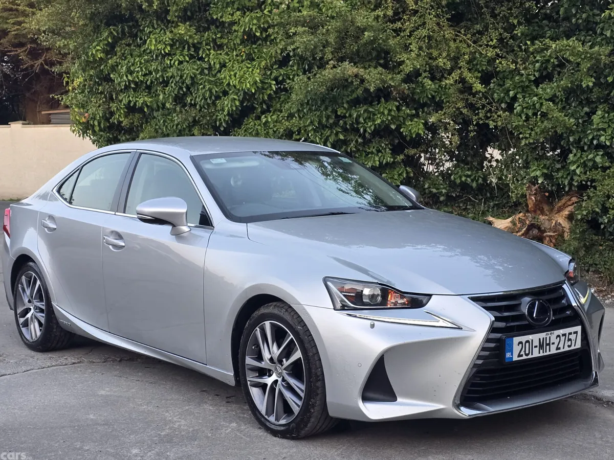 Lexus IS Saloon, Petrol Hybrid, 2020, Silver