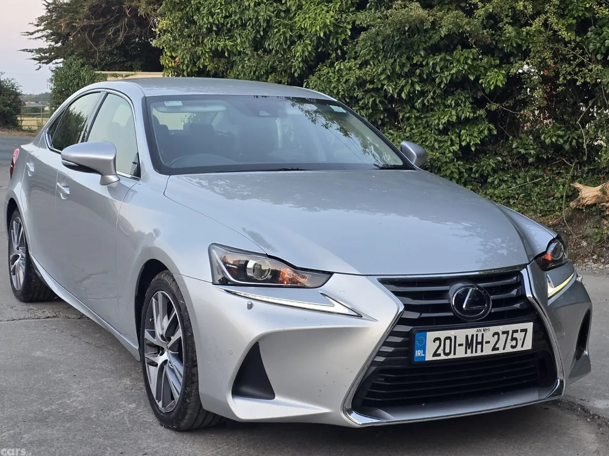 Lexus IS Saloon, Petrol Hybrid, 2020, Silver