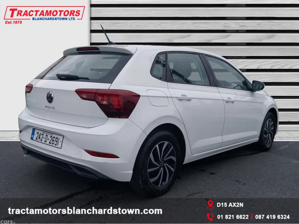 Volkswagen Polo Hatchback, Petrol, 2024, White