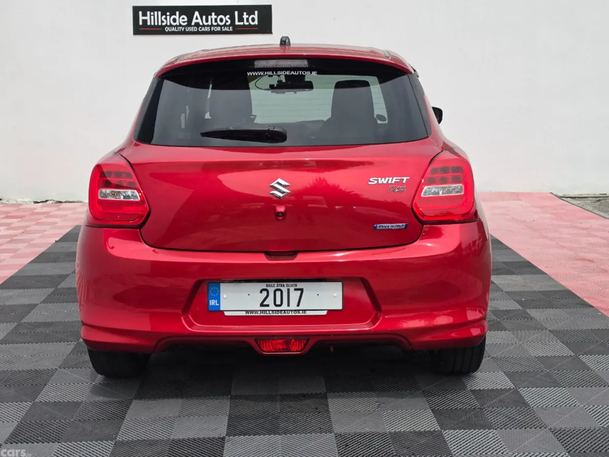 Suzuki Swift Hatchback, Petrol Hybrid, 2017, Red