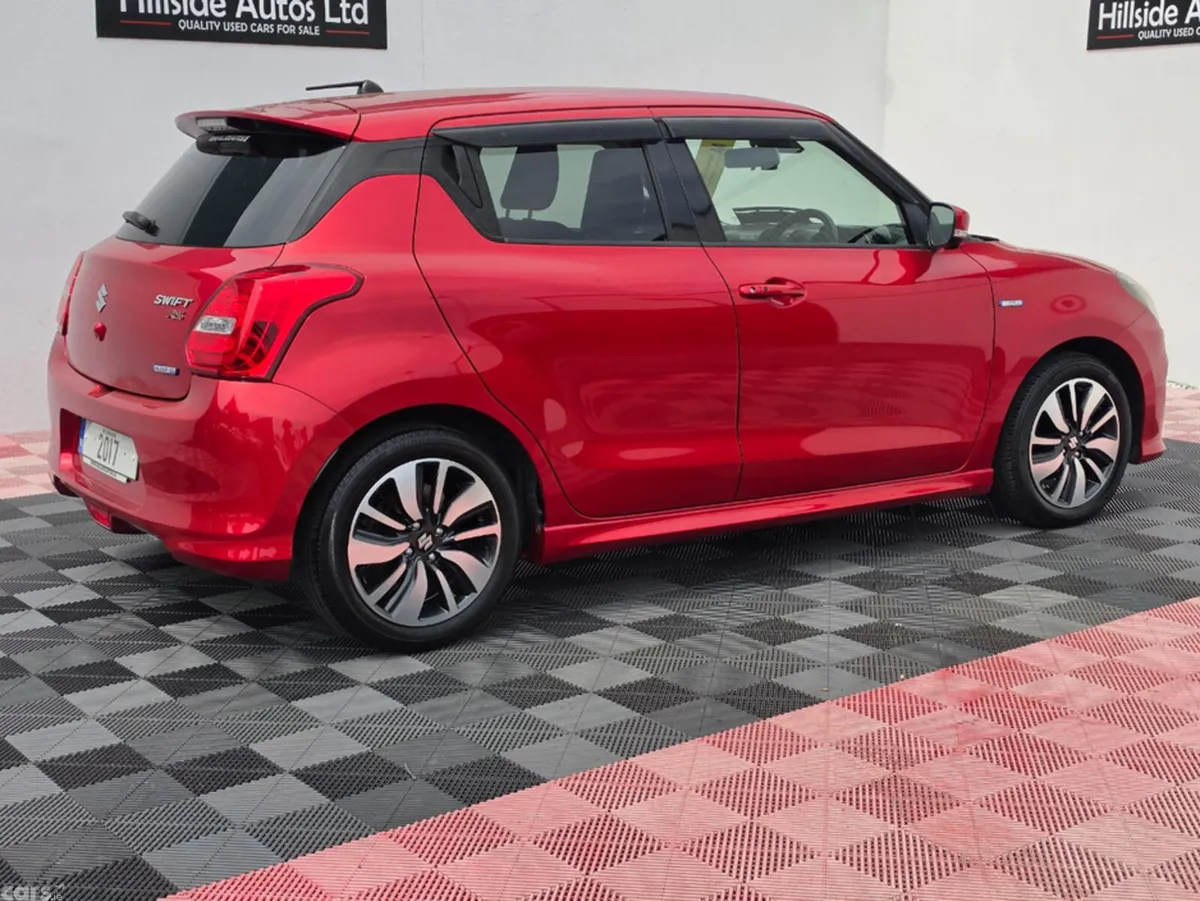 Suzuki Swift Hatchback, Petrol Hybrid, 2017, Red