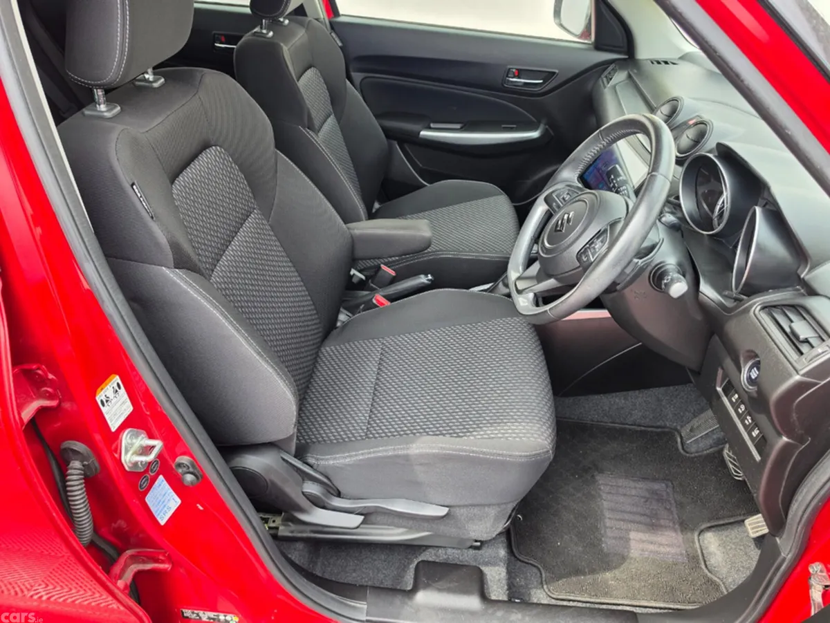 Suzuki Swift Hatchback, Petrol Hybrid, 2017, Red