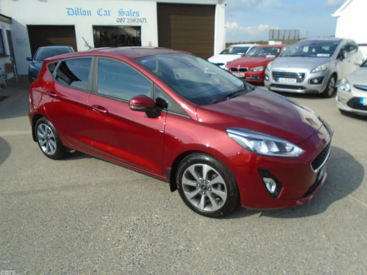Ford Fiesta Hatchback, Petrol, 2021, Red