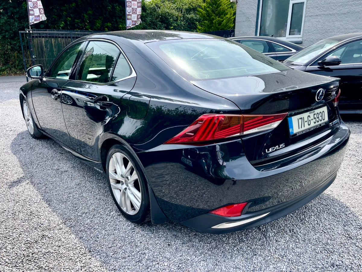 Lexus IS Saloon, Petrol Hybrid, 2017, Black