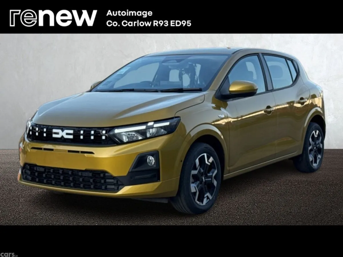 Dacia Sandero Hatchback, Petrol, 2026, Yellow