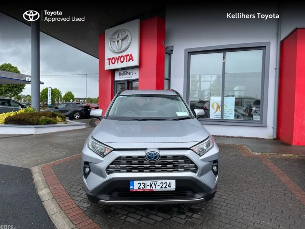 Toyota RAV4 SUV, Petrol Hybrid, 2023, Silver