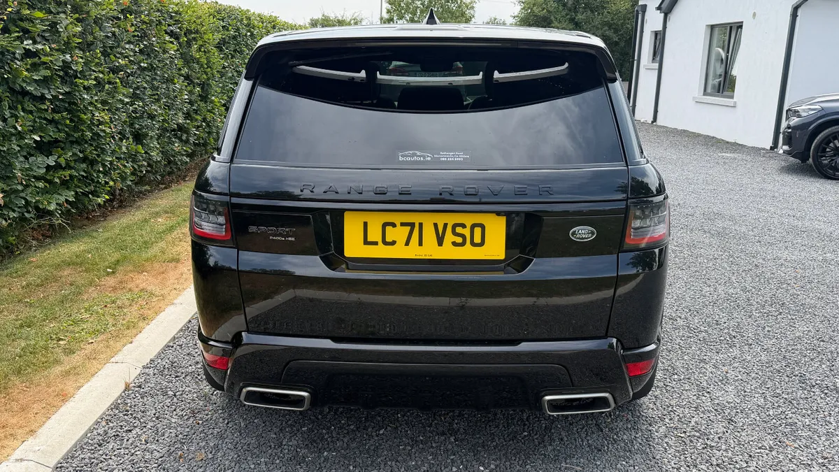 Land Rover Range Rover Sport SUV, Petrol Hybrid, 2021, Black