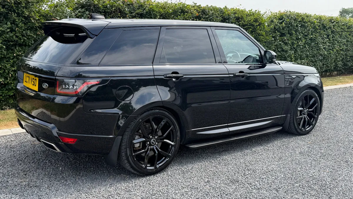 Land Rover Range Rover Sport SUV, Petrol Hybrid, 2021, Black