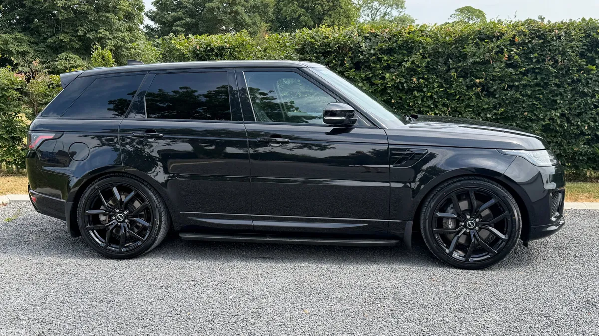 Land Rover Range Rover Sport SUV, Petrol Hybrid, 2021, Black