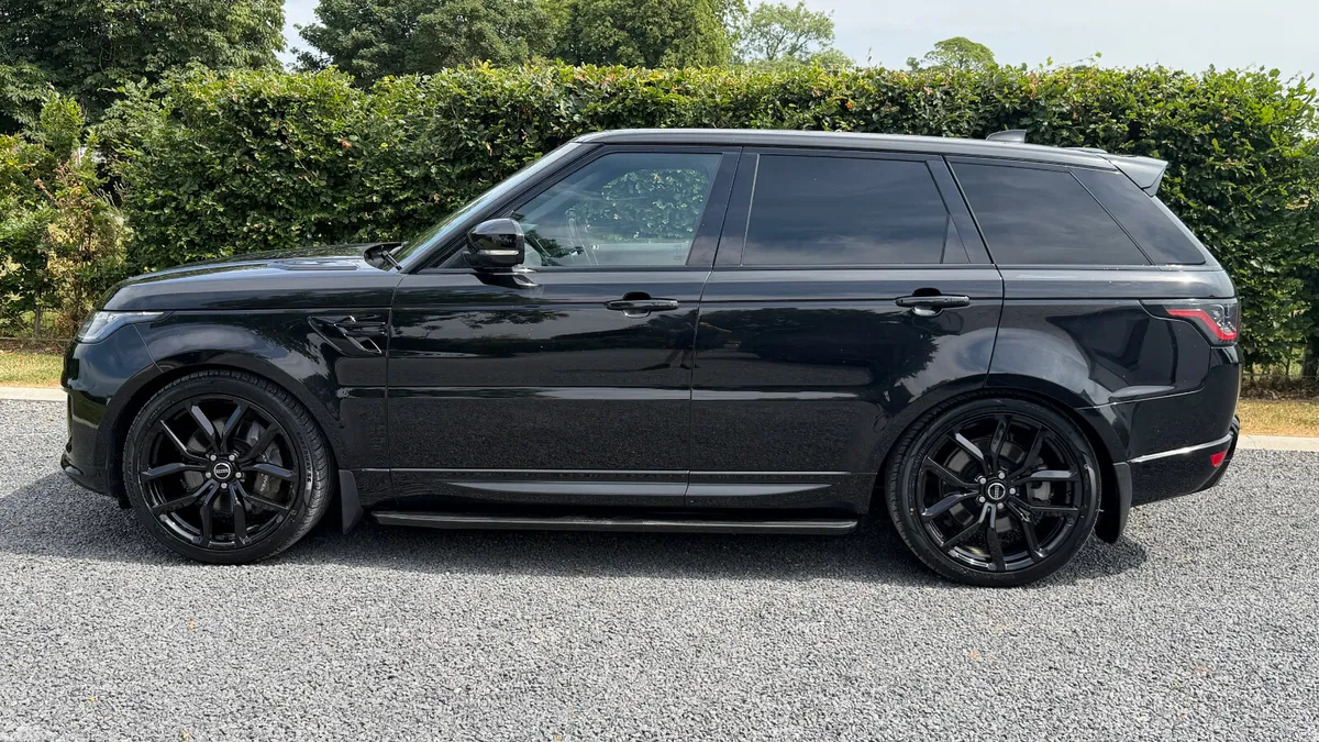 Land Rover Range Rover Sport SUV, Petrol Hybrid, 2021, Black