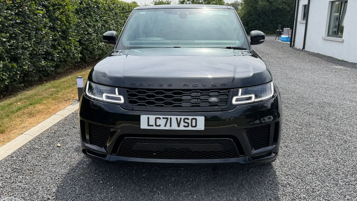 Land Rover Range Rover Sport SUV, Petrol Hybrid, 2021, Black
