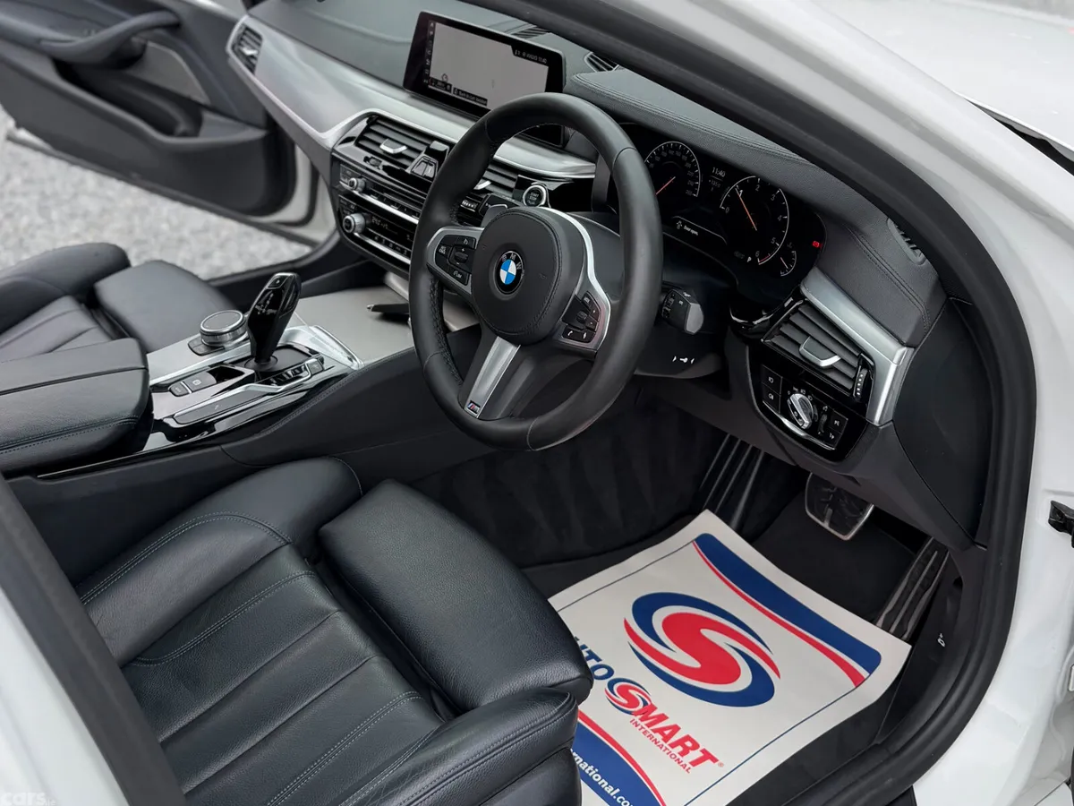 BMW 5-Series Saloon, Diesel, 2019, White