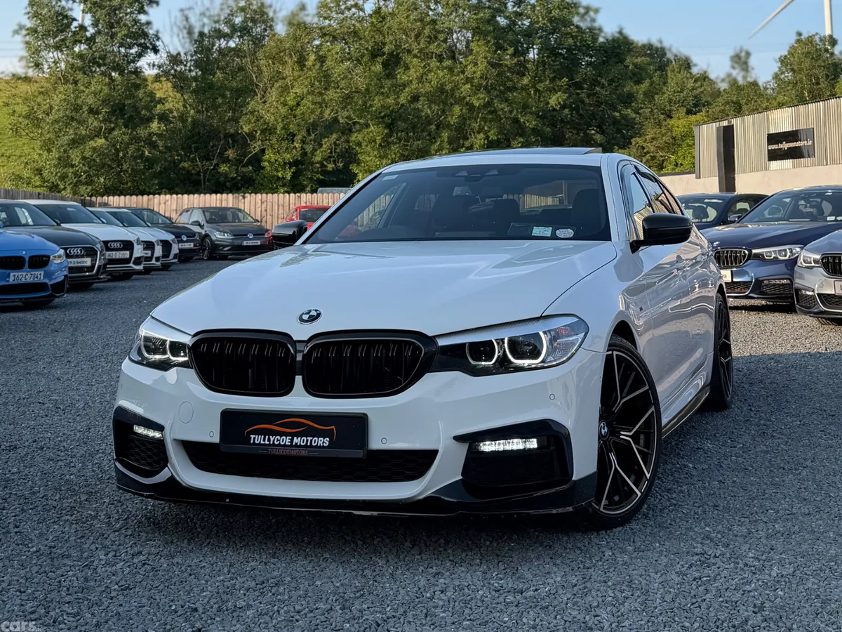 BMW 5-Series Saloon, Diesel, 2019, White