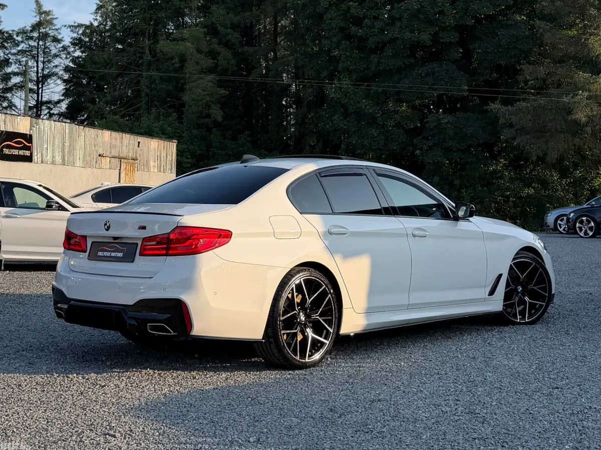 BMW 5-Series Saloon, Diesel, 2019, White