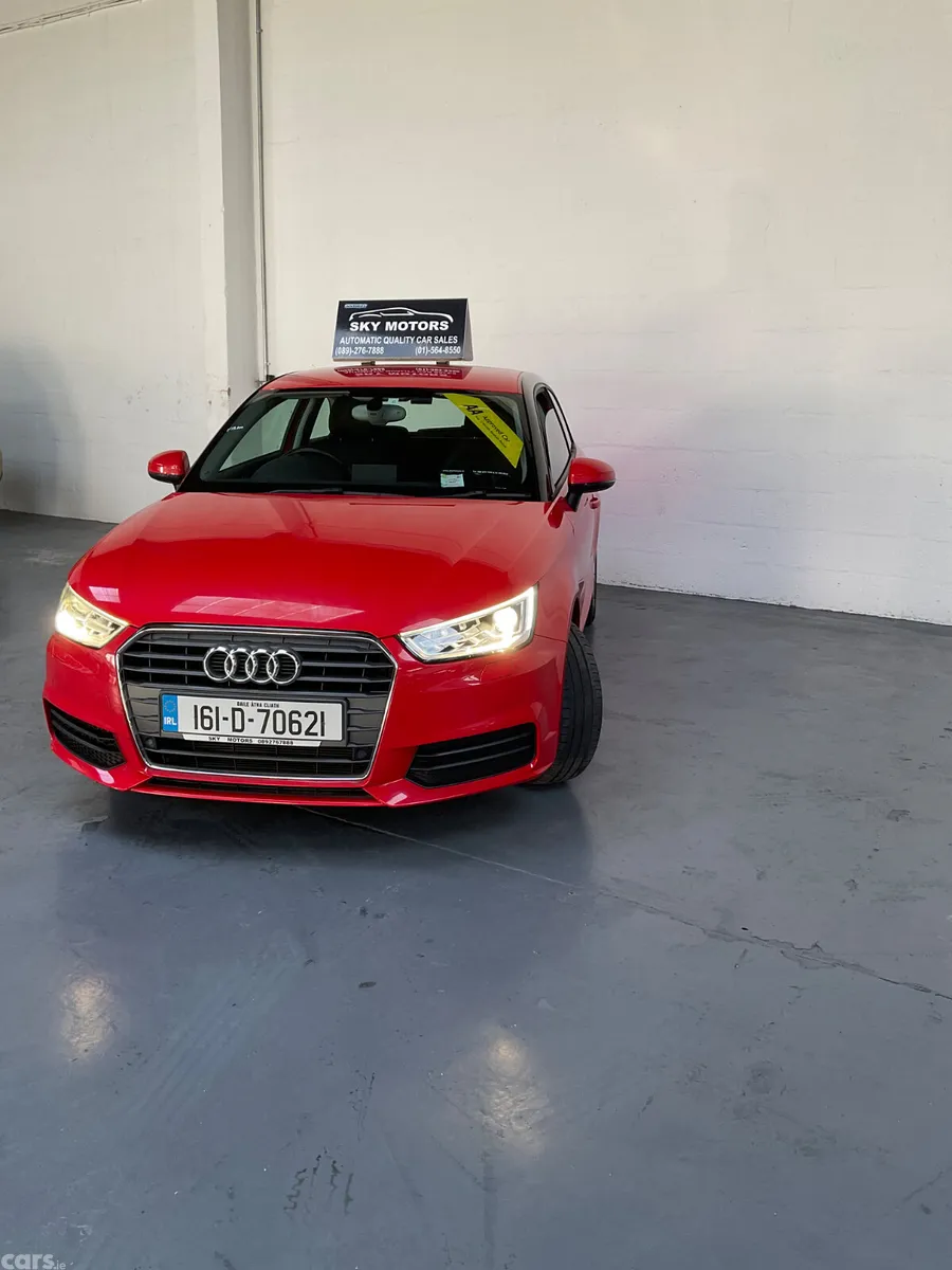 Audi A1 Hatchback, Petrol, 2016, Red