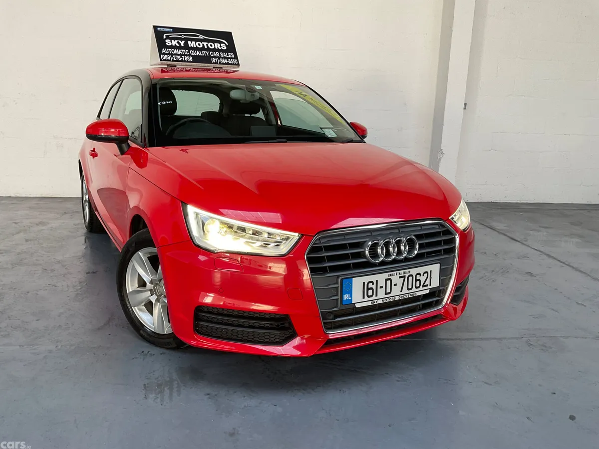 Audi A1 Hatchback, Petrol, 2016, Red