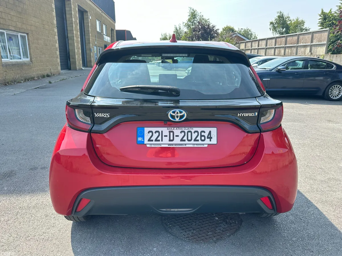 Toyota Yaris Hatchback, Petrol Hybrid, 2022, Red