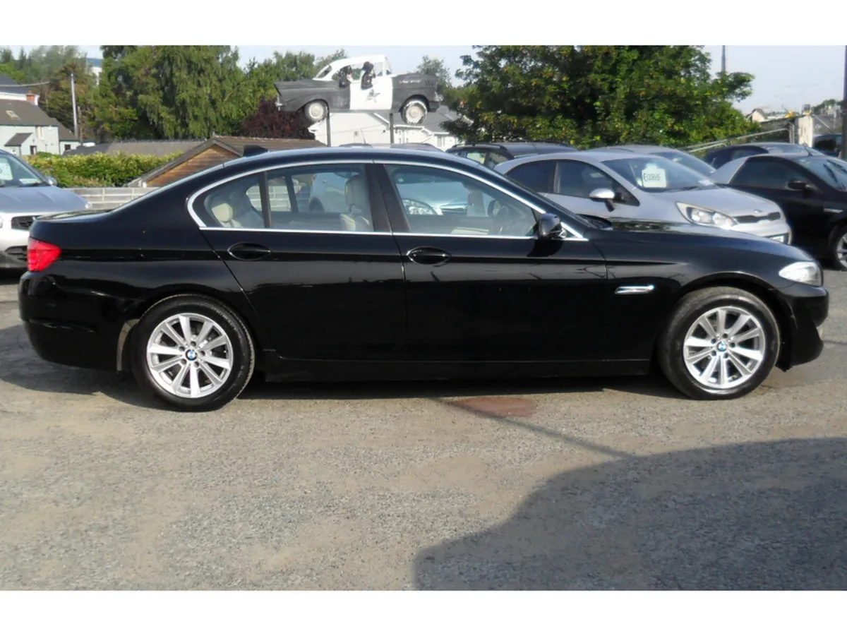 BMW 5-Series Saloon, Diesel, 2012, Black
