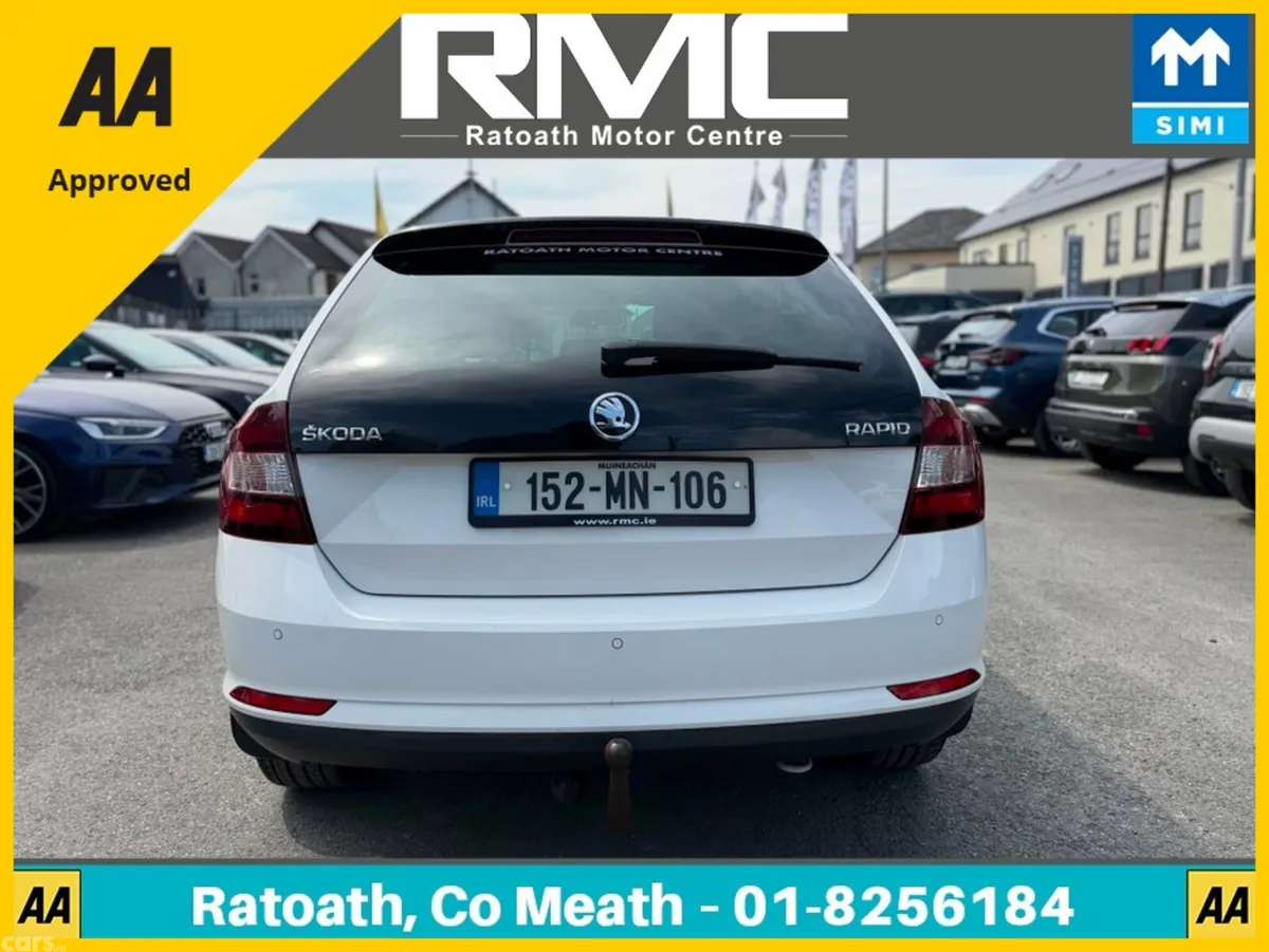 Skoda Rapid Hatchback, Diesel, 2015, White