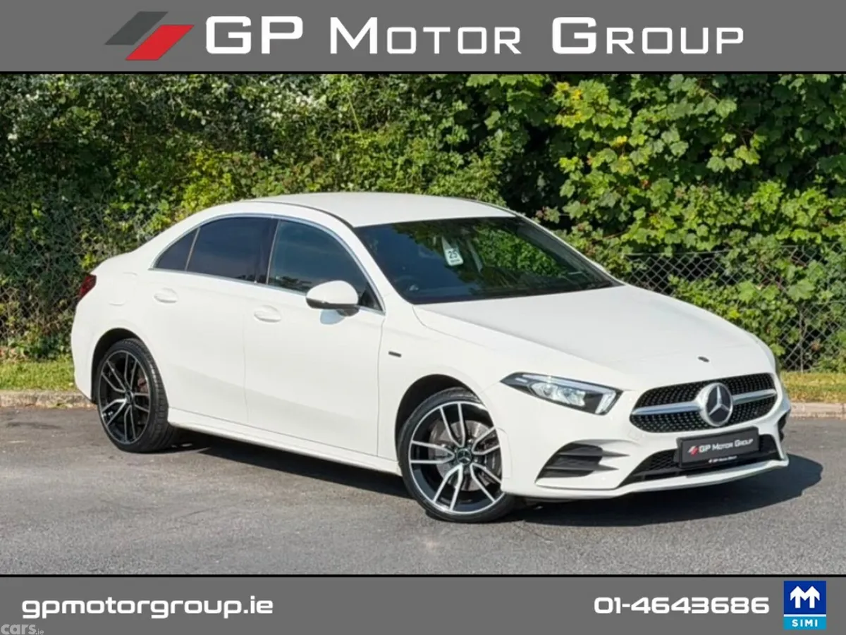 Mercedes-Benz A-Class Saloon, Petrol Plug-in Hybrid, 2021, White