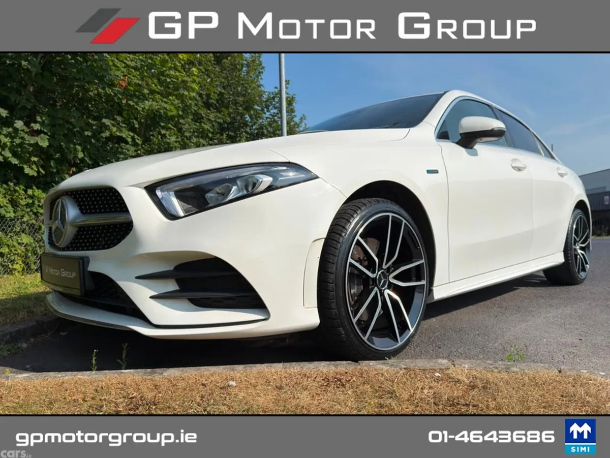 Mercedes-Benz A-Class Saloon, Petrol Plug-in Hybrid, 2021, White