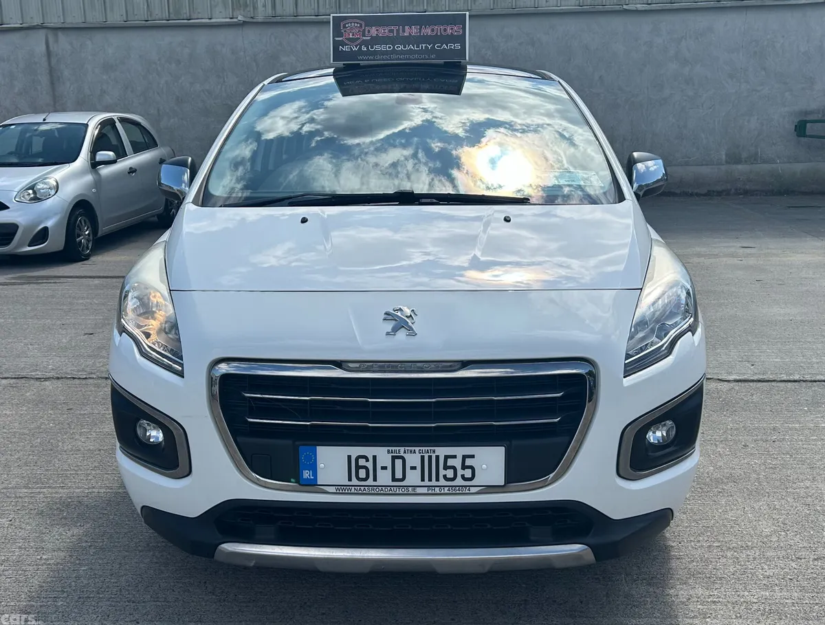 Peugeot 3008 SUV, Petrol, 2016, White