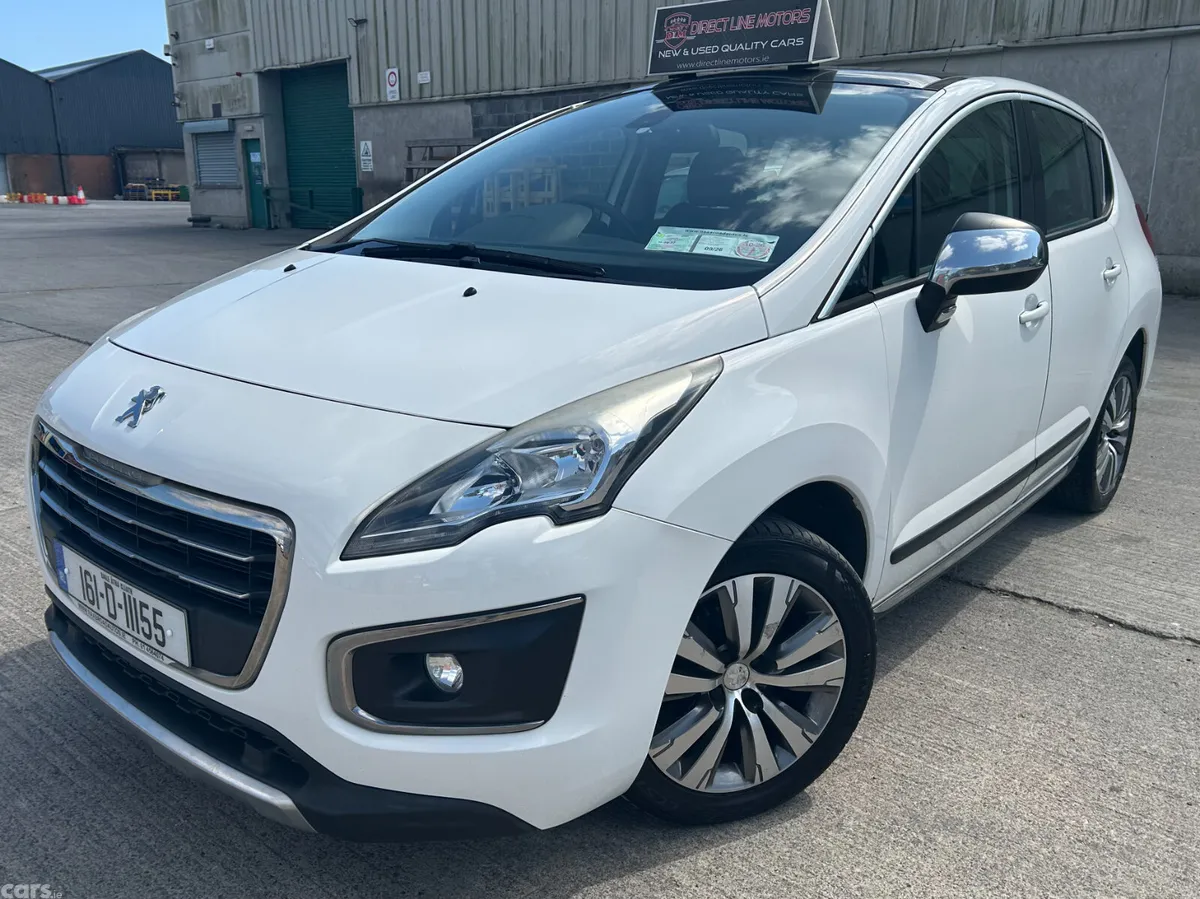 Peugeot 3008 SUV, Petrol, 2016, White
