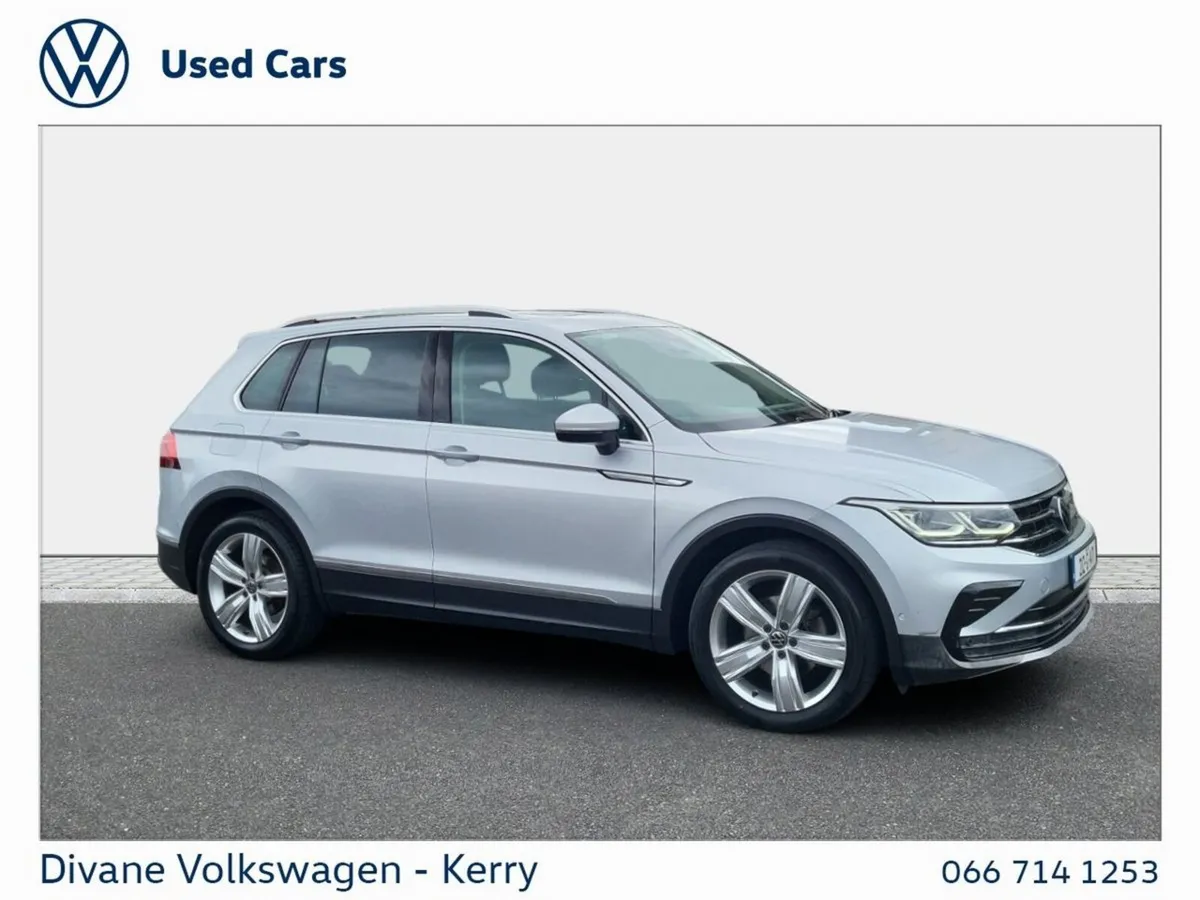 Volkswagen Tiguan SUV, Diesel, 2021, Silver