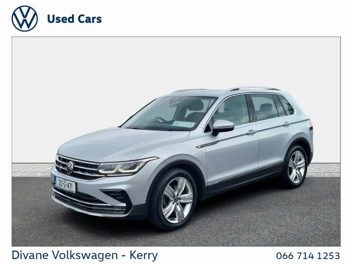 Volkswagen Tiguan SUV, Diesel, 2021, Silver