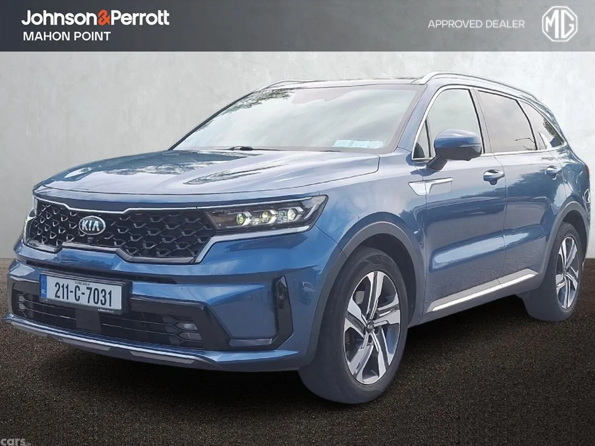 Kia Sorento SUV, Petrol Plug-in Hybrid, 2021, Blue